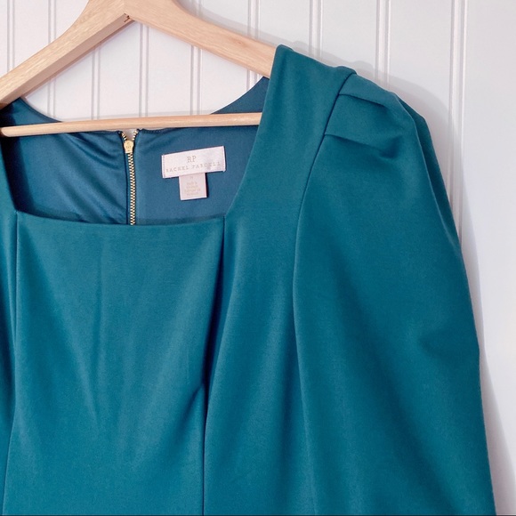 Rachel Parcell Square Neck Long Sleeve Ponte Dress - Picture 11 of 16